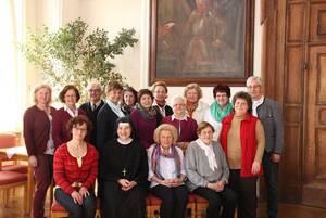 Foto: SR Edith Kumann (sitzend 2. von links) mit den Teilnehmern